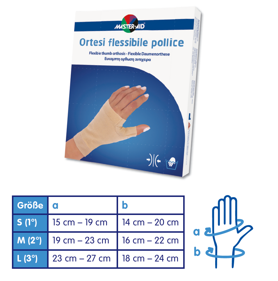 Daumenorthese flexibel unsteril L (Größe 3)