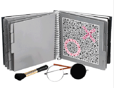 HRR-Farbtest mit 20 Testkarten, laminiert (GOOD-LITE®)