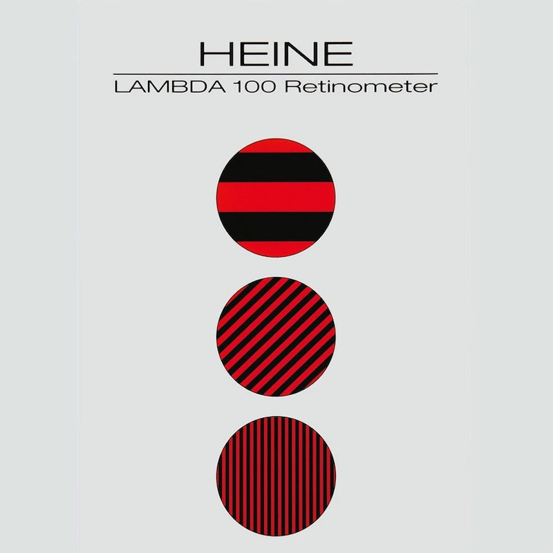Patientenkarte für HEINE LAMBDA 100® Retinometer