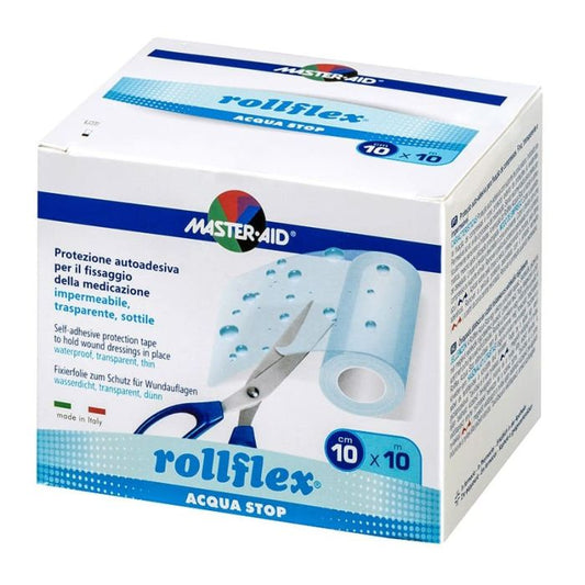 rollflex® ACQUA STOP – transparente Fixierfolie 10 m x 10 cm 1 St.