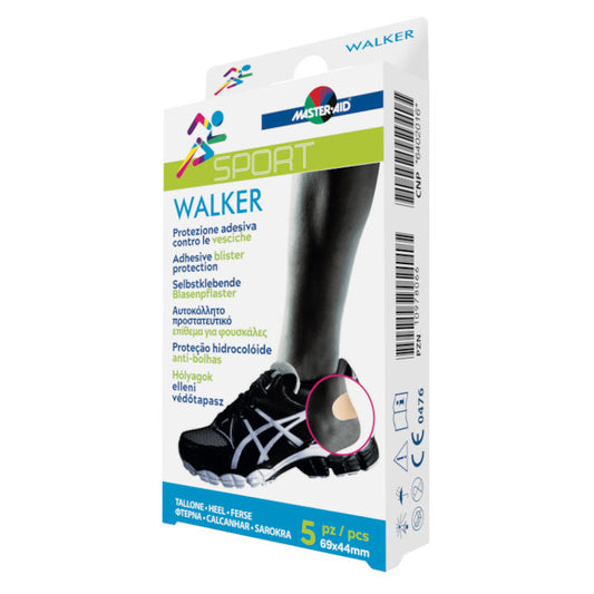 MasterAid Walker Blasenpflaster 69x44mm 5.Stk