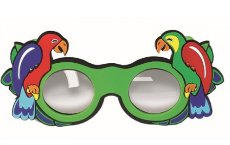 Refraktionsbrille Papagei + 1,50 D