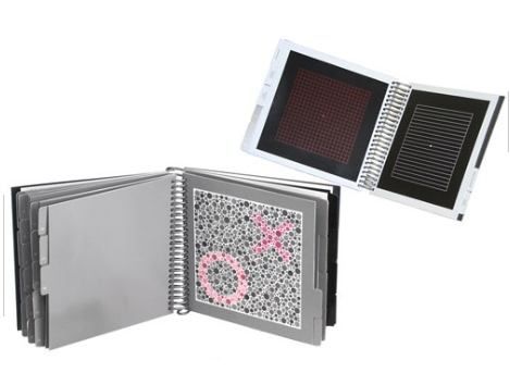 HRR-Farbtest/Amsler-Test laminiert (GOOD-LITE®)