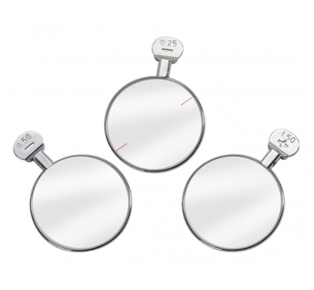 Schmalrandglas +8,00