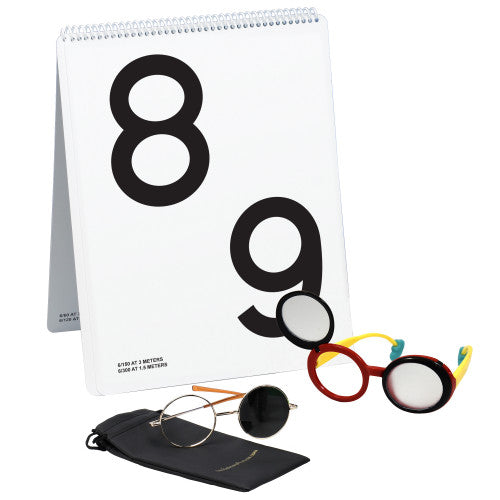 LEA Low Vision Buch Zahlen (oben gebunden)