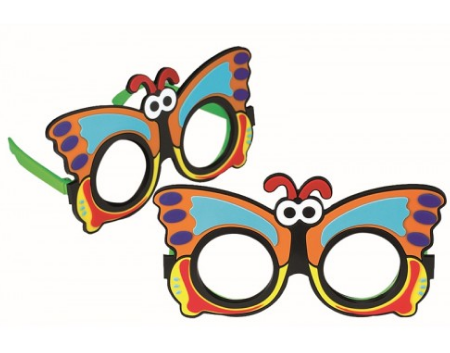 Refraktionsbrille Schmetterling + 3,00 D